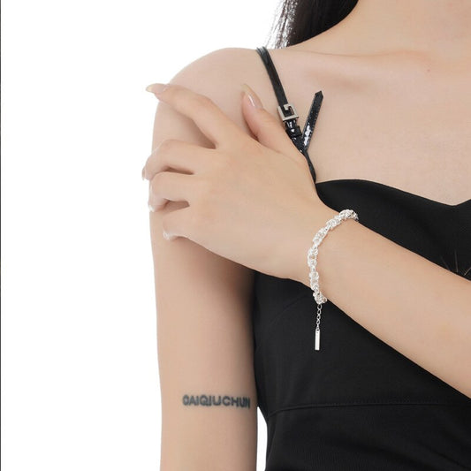 Bracelet à maillons coréens lourds B1023
