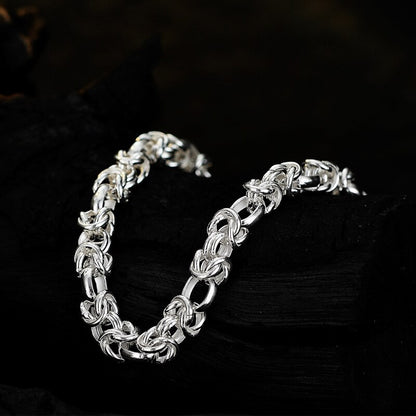 Bracelet à maillons coréens lourds B1023