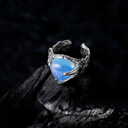 Manchette d'Oreille Originale Texturée Cœur E1183, 1 Pièce