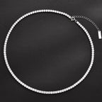 Collier Bling Tennis glacé N1007