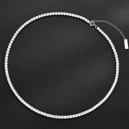 Collier Bling Tennis glacé N1007