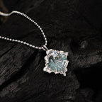 Pendentif emblématique en émail CZ Accent N1053