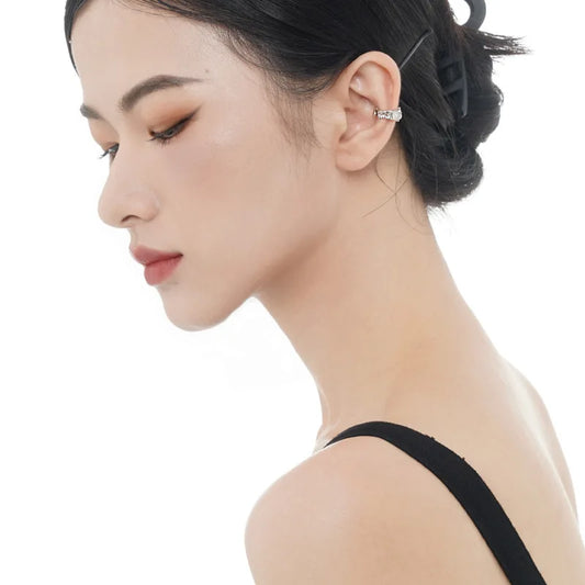 Boucle d'oreille originale en agate E1138, 1 pièce