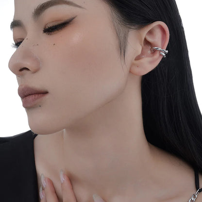 Manchette d'oreille en fil texturé E1143, 1 pièce