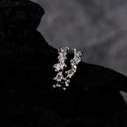 Boucle d'oreille texturée Alien E1217, 1 pièce