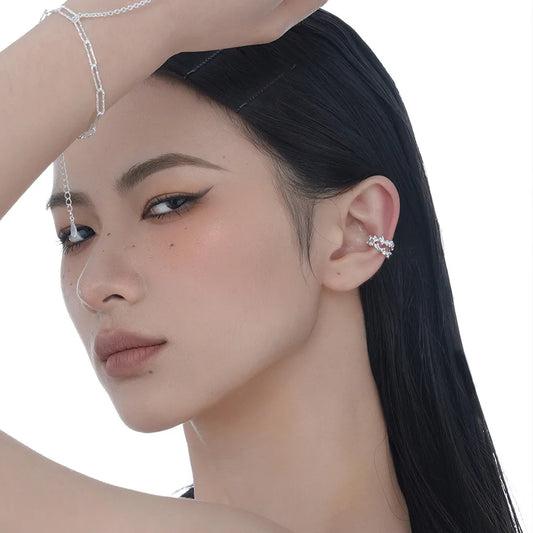 Boucle d'oreille texturée Alien E1217, 1 pièce