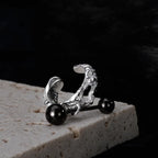 Boucle d'oreille haltère originale E1180, 1 pièce