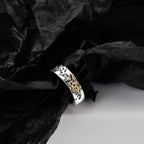 Boucle d'oreille en filigrane doré E1133, 1 pièce
