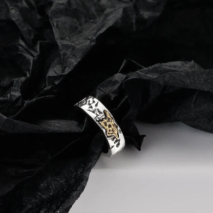 Boucle d'oreille en filigrane doré E1133, 1 pièce
