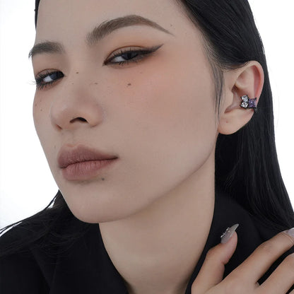Manchette d'oreille en grappe Naturalistic CZ E1224, 1 pièce