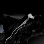 Bijou d'oreille Naturalistic Chain CZ E1221, 1 pièce