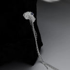 Bijou d'oreille Naturalistic Chain CZ E1221, 1 pièce
