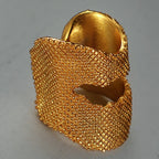 Manchette d'oreille large irrégulière E1226 1 pièce