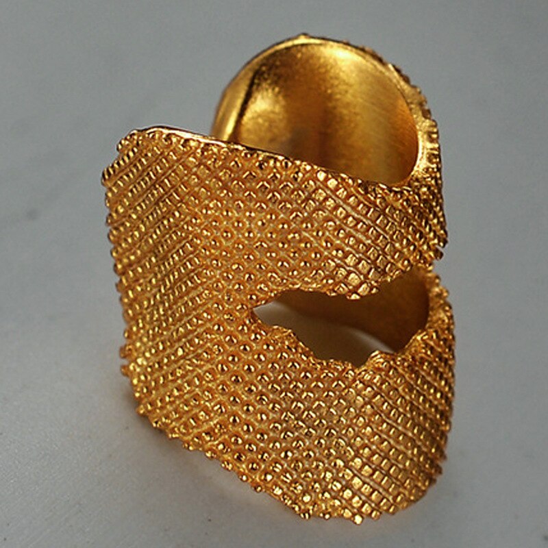 Manchette d'oreille large irrégulière E1226 1 pièce
