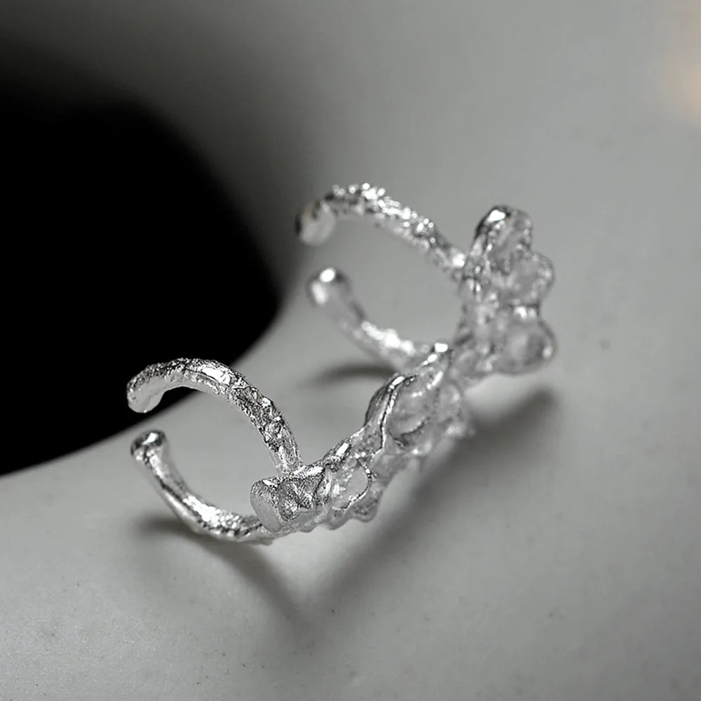 Bijou d'oreille long rouillé E1213, 1 pièce