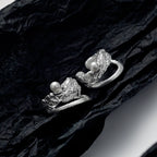 Bijou d'oreille irrégulier en perles E1218, 1 pièce