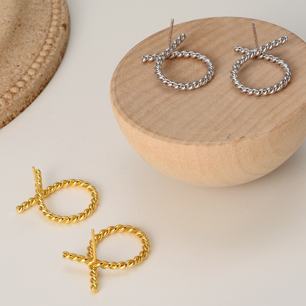 Boucles D'oreilles Noeud Papillon E1190