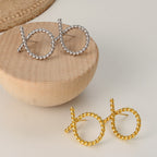 Boucles D'oreilles Noeud Papillon E1190