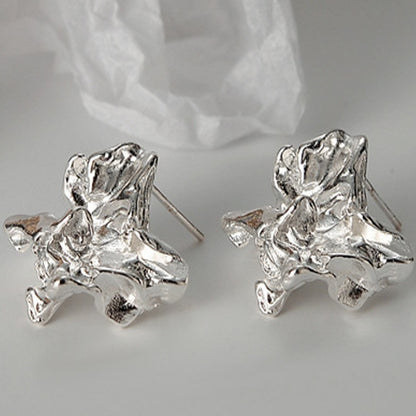 Clous irréguliers effet feuille d'aluminium à volants E1165