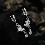 Boucle d'oreille Halloween en émail Spirit E1119, 1 pièce