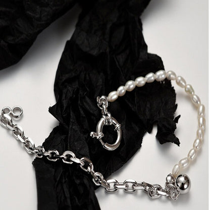 Bracelet de perles à chaîne épaisse B1004