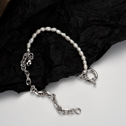 Bracelet de perles à chaîne épaisse B1004
