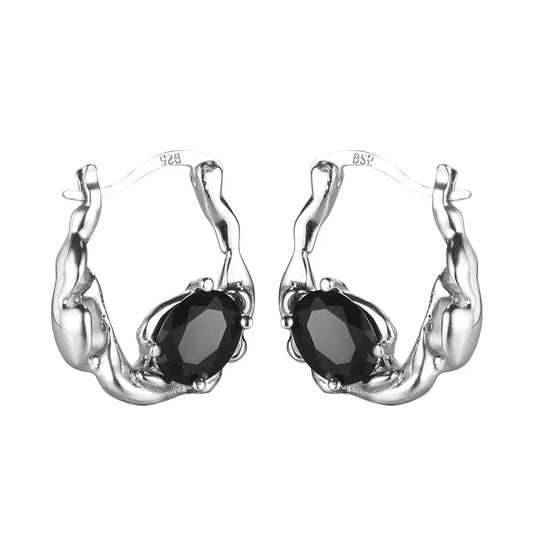 Cerceau d'oreille épais et irrégulier Huggies E1188