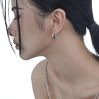 Cerceau d'oreille épais et irrégulier Huggies E1188