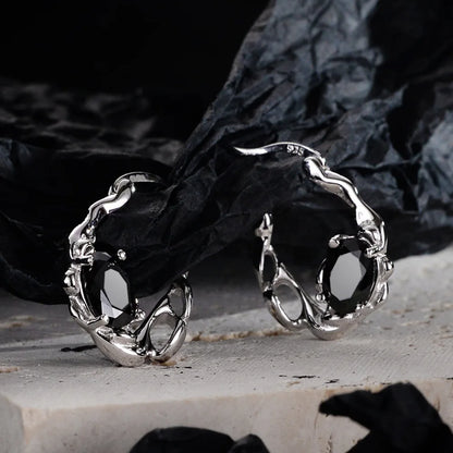 Cerceau d'oreille épais et irrégulier Huggies E1188
