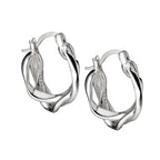 Huggies d’oreille torsadés E1147