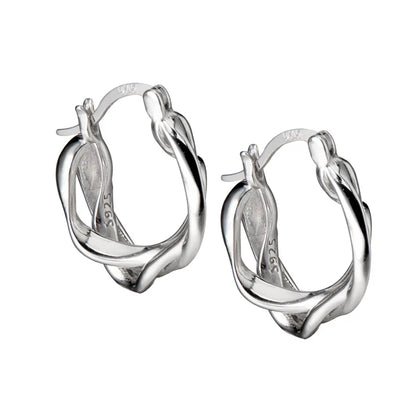 Huggies d’oreille torsadés E1147
