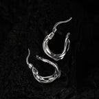 Huggies d’oreille torsadés E1147