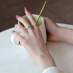 Bague Maillons Solides R1024