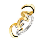 Bague Bicolore Fil Massif R1100