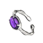 Bague Pierre de Naissance Violette R1212