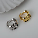 Anneau liquide large ondulé R1108