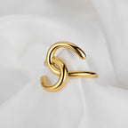 Anneau ouvert en fil épais R1056