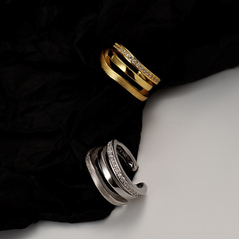 Boucles d'oreilles à brins multi-finitions E1061 1 pièce