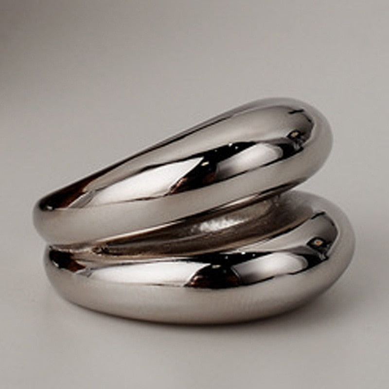 Anneau large et épais R1053