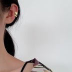 Huggies d'oreilles larges et avant-gardistes E1079 1 pièce