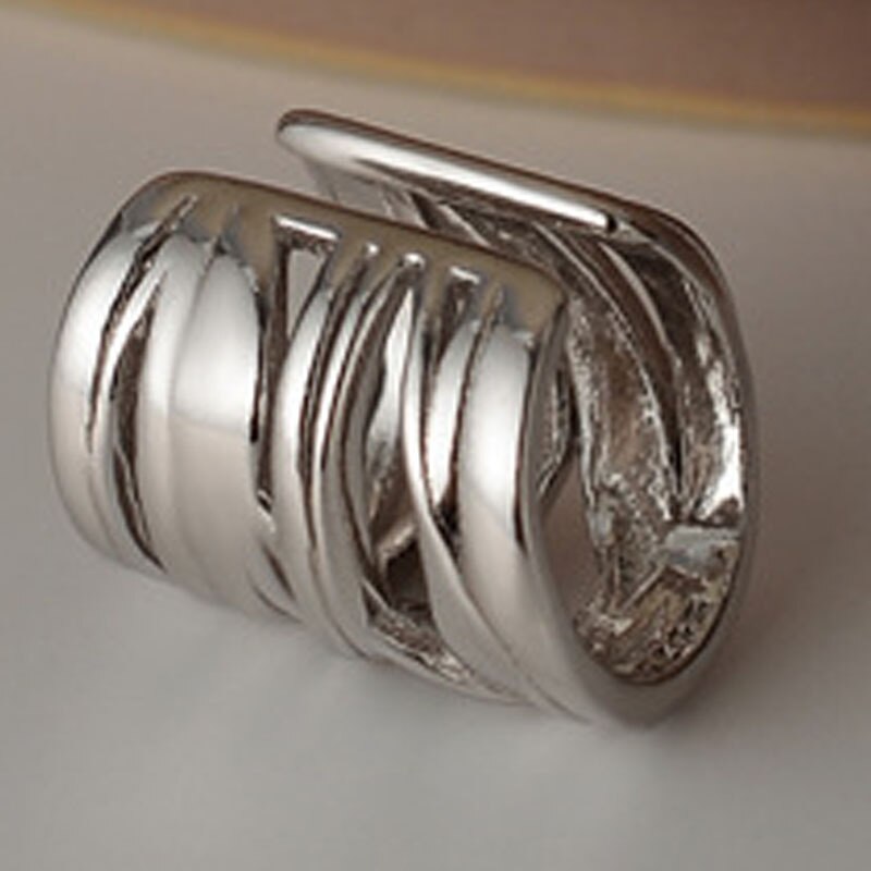 Huggies d'oreilles larges et avant-gardistes E1079 1 pièce