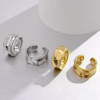 Boucles d'oreilles ouvertes ludiques épaisses E1012 1 pièce