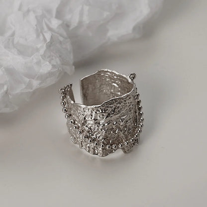 Bague irrégulière à chaîne large R1023
