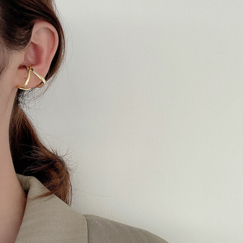 Manchette d'oreille en fil épais E1065 1 pièce
