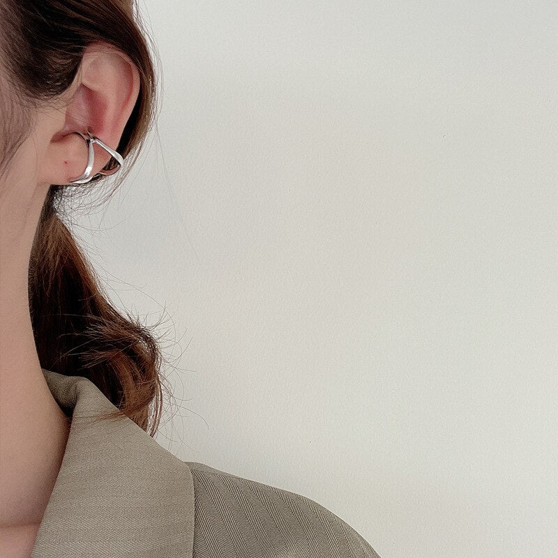 Manchette d'oreille en fil épais E1065 1 pièce