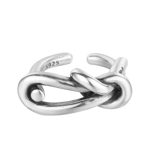 Bague Antique Noeud Filaire R164
