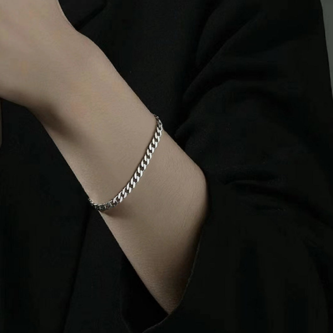 Cuban Link Chain Bracelet 4mm