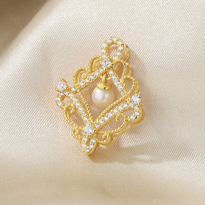 Pendentif floral en perles d'eau douce uniquement PN1021