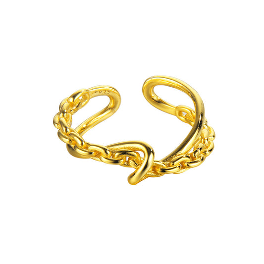 Manchette d'oreille en fil tressé E1020 1 pièce