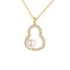 Collier de gourde de perles d'eau douce PN1022
